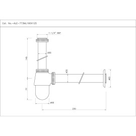 Bottle Trap with Fully Casted Body