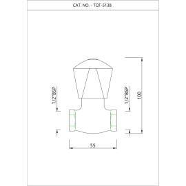 Stop Cock, Female End